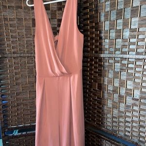 Rosy pink jumpsuit